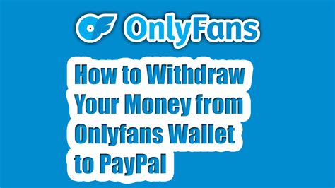 onlyfans wallet|How to Get Money Back From Onlyfans Wallet